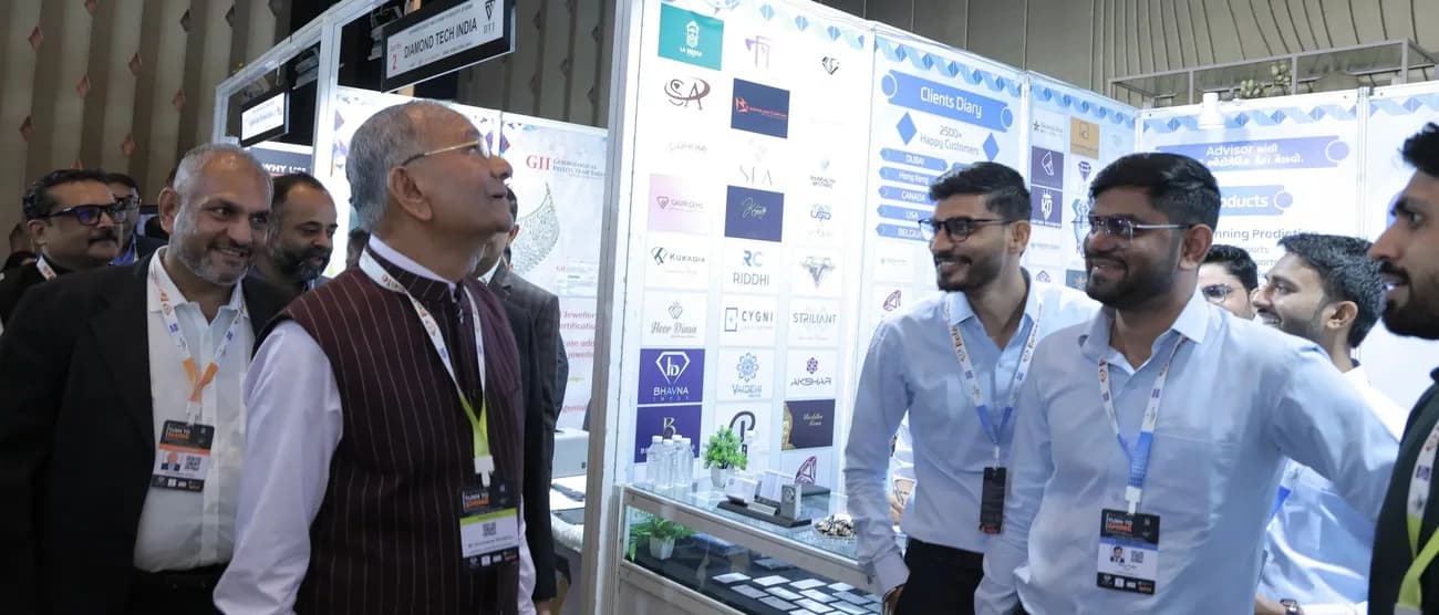 Shree Govindbhai Dholakia Visits Our Stall at CARATS 2025